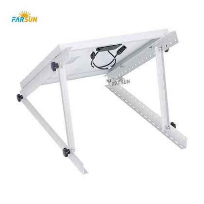 FS Adjustable Tripod Brackets Flat Rooftop Ballasted PV Support